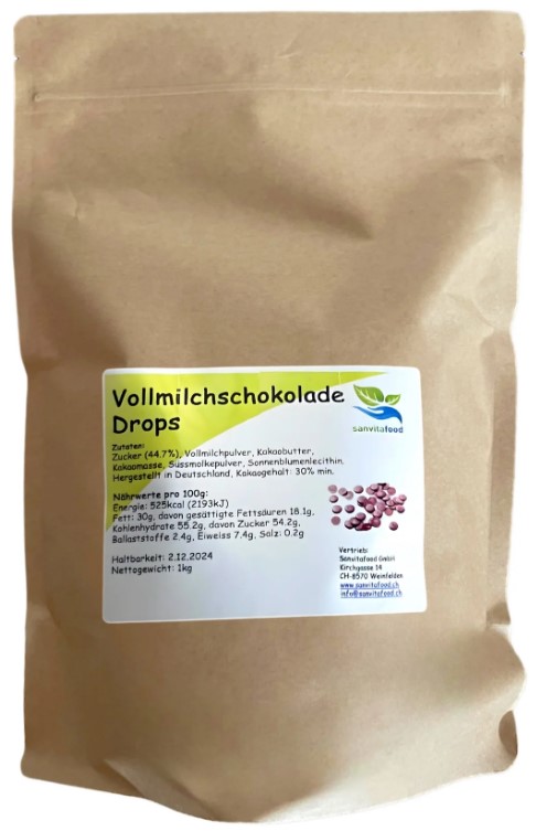 Vollmilchschokolade Drops