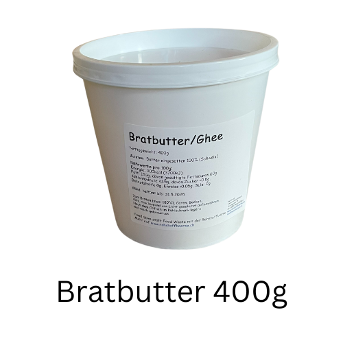 Bratbutter/Butterreinfett 400g-Eimer