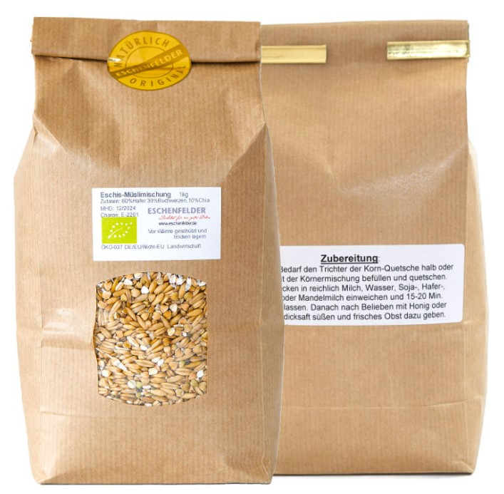 Müsli-Mischung bio (1kg)