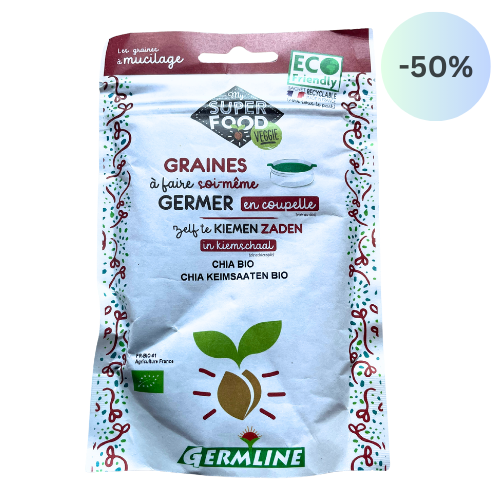 Chia Samen Keimsaaten Bio 100g-Beutel