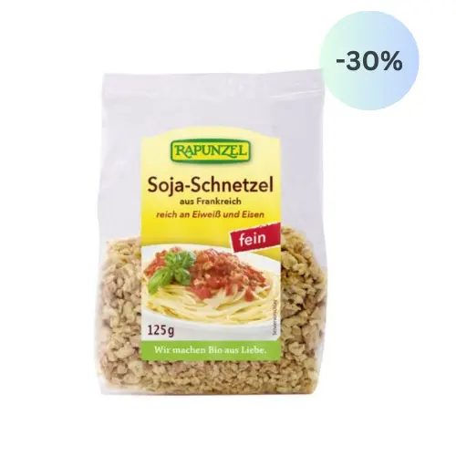 Soja-Schnetzel fein 125g-Beutel