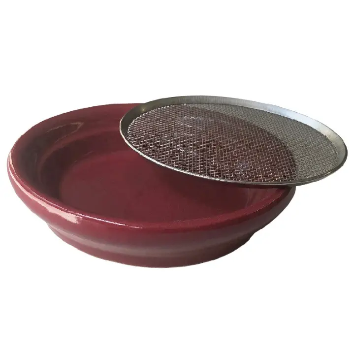 cress strainer 12cm red